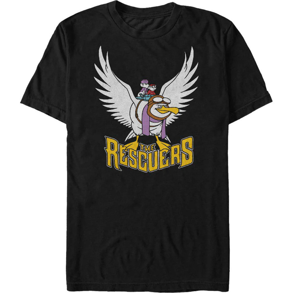 The Rescuers Cartoon Movie Graphic Unisex Classic Fan T-Shirt
